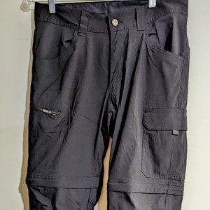 Columbia omni shield hiking pants with detachable legs